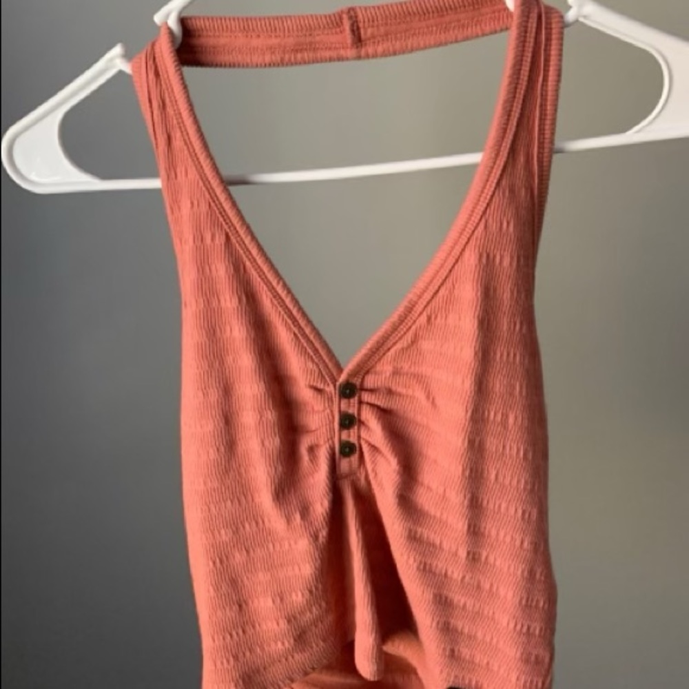 Around the net crop top